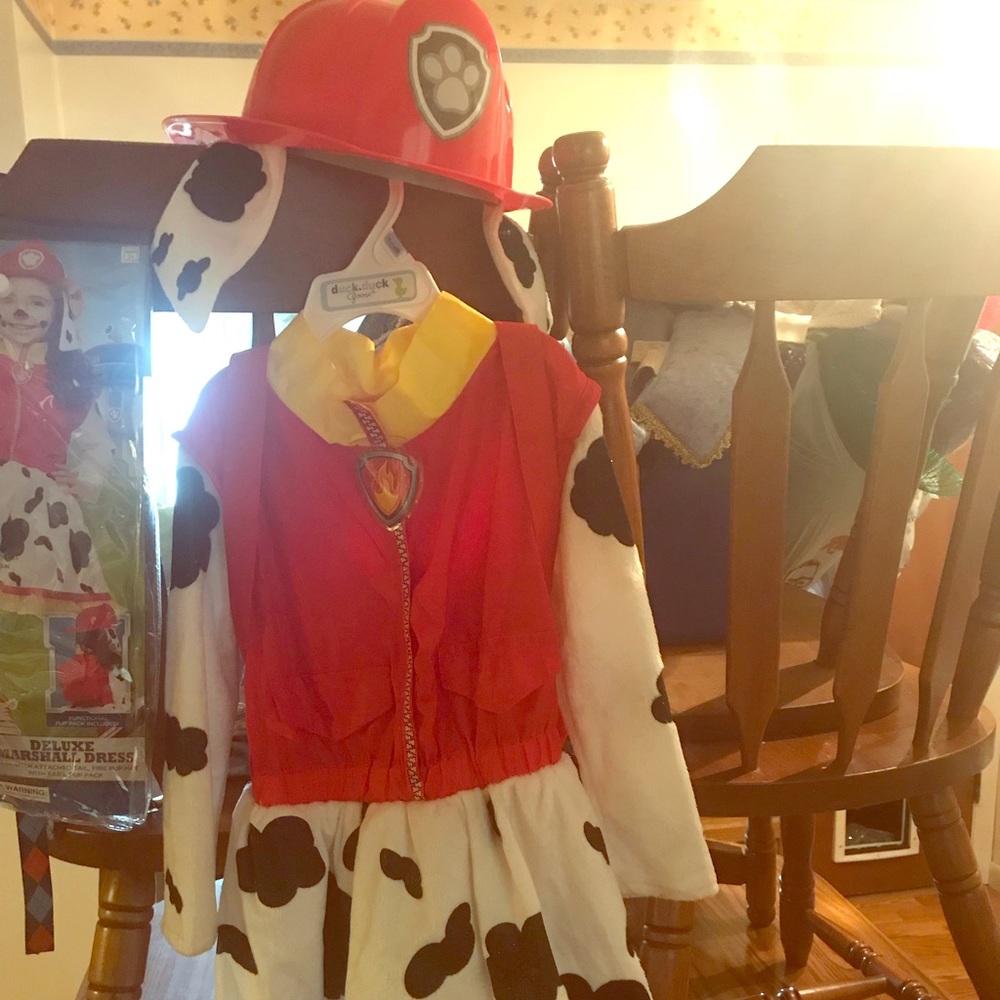 Paw Patrol Deluxe Marshall Costume for Girls